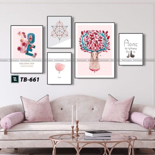 tranh canvas hiện đại cho phòng khách