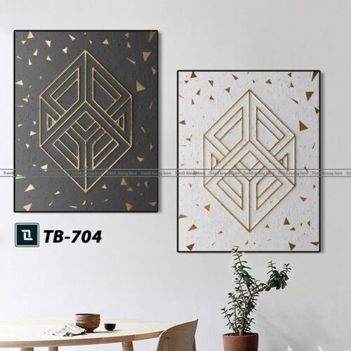 tranh canvas trừu tượng cho phòng làm việc