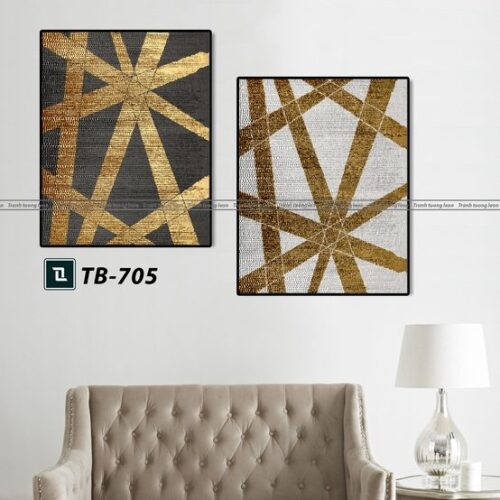 tranh canvas trừu tượng cho phòng làm việc