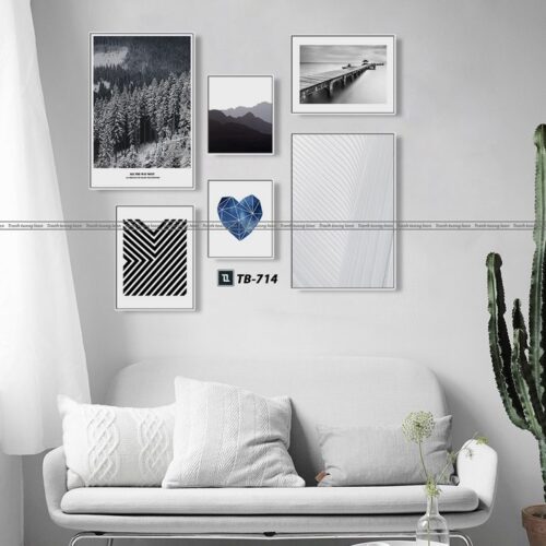tranh canvas hiện đại cho phòng khách