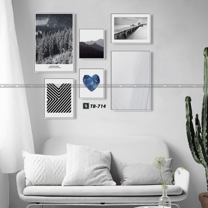 tranh canvas hiện đại cho phòng khách