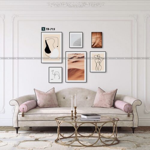tranh canvas cho phòng khách, tranh trừu tượng