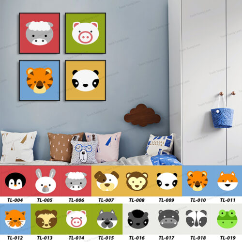 tranh canvas cho phòng của bé