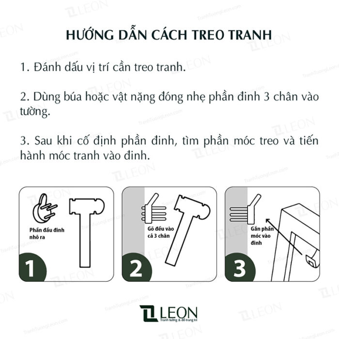 Cách treo Tranh